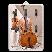 Porte clés Violon et violoncelle 1