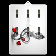 Porte clés Love for music 1