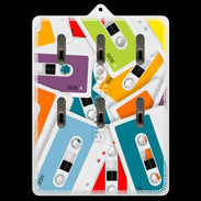 Porte clés Cassette audio couleur 1