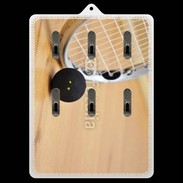 Porte clés Squash raquette et balle