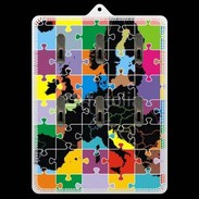 Porte clés Puzzle de l'Europe