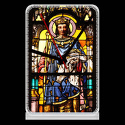 Pendule de bureau Vitrail de Saint Louis