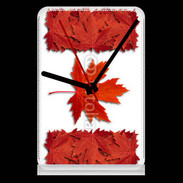Pendule de bureau Canada en feuilles