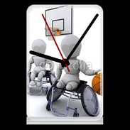 Pendule de bureau Handisport Basketball