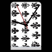Pendule de bureau Symbole Fleur de Lys 