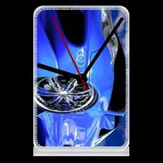 Pendule de bureau Speedster tuning bleu