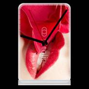 Pendule de bureau Rose et bouche