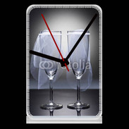 Pendule de bureau Coupe de champagne lesbienne