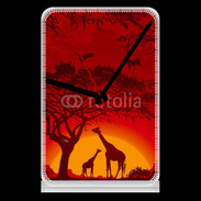 Pendule de bureau Savane