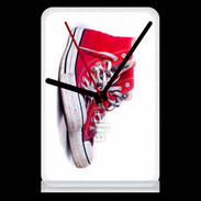 Pendule de bureau Chaussure Converse rouge