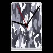Pendule de bureau Camouflage gris et blanc