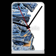 Pendule de bureau Pile de jean's