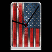 Pendule de bureau USA Grunge drapeau