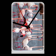 Pendule de bureau flamand rose