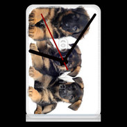 Pendule de bureau Chiots Berger Allemand