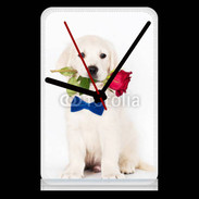 Pendule de bureau Chiot gentleman