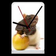 Pendule de bureau Rat bicouleur