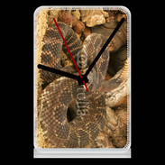 Pendule de bureau Serpent à sonnette