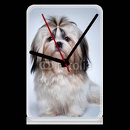 Pendule de bureau Chiot Shihtzu