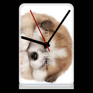 Pendule de bureau Chiot chien loup 5