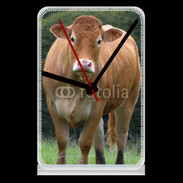 Pendule de bureau Vache de race limousine