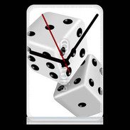 Pendule de bureau Jeu de dés