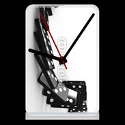 Pendule de bureau Jeu de dominos