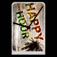 Pendule de bureau Happy hour