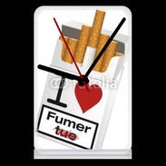 Pendule de bureau Paquet de cigarettes