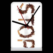 Pendule de bureau Stop à la cigarette