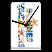 Pendule de bureau Bonnes vacances