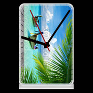 Pendule de bureau Plage tropicale