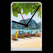 Pendule de bureau Bord de plage en Thaillande