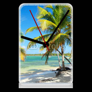Pendule de bureau Plage tropicale 5