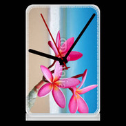 Pendule de bureau Fleurs à la plage
