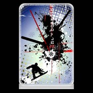 Pendule de bureau Graffiti Ski