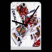 Pendule de bureau Illustration poker 1