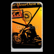 Pendule de bureau motorcycle rider background