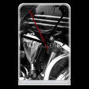 Pendule de bureau Moto et chrome