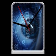 Pendule de bureau oeil de geek