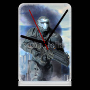 Pendule de bureau Soldat futuriste
