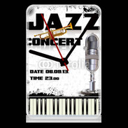 Pendule de bureau Concert de jazz 1