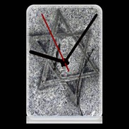 Pendule de bureau Etoile de David 5