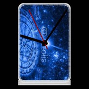 Pendule de bureau Astrologie bleue
