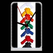 Pendule de bureau Ceinture de judo