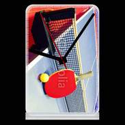 Pendule de bureau Table de ping pong