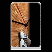 Pendule de bureau Chaussures et ballon de basketball