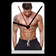 Pendule de bureau Brun musclé 1
