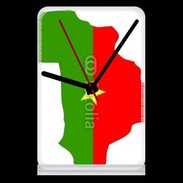 Pendule de bureau drapeau Burkina Fasso