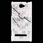 Coque HTC Windows Phone 8S Mots croisés 1